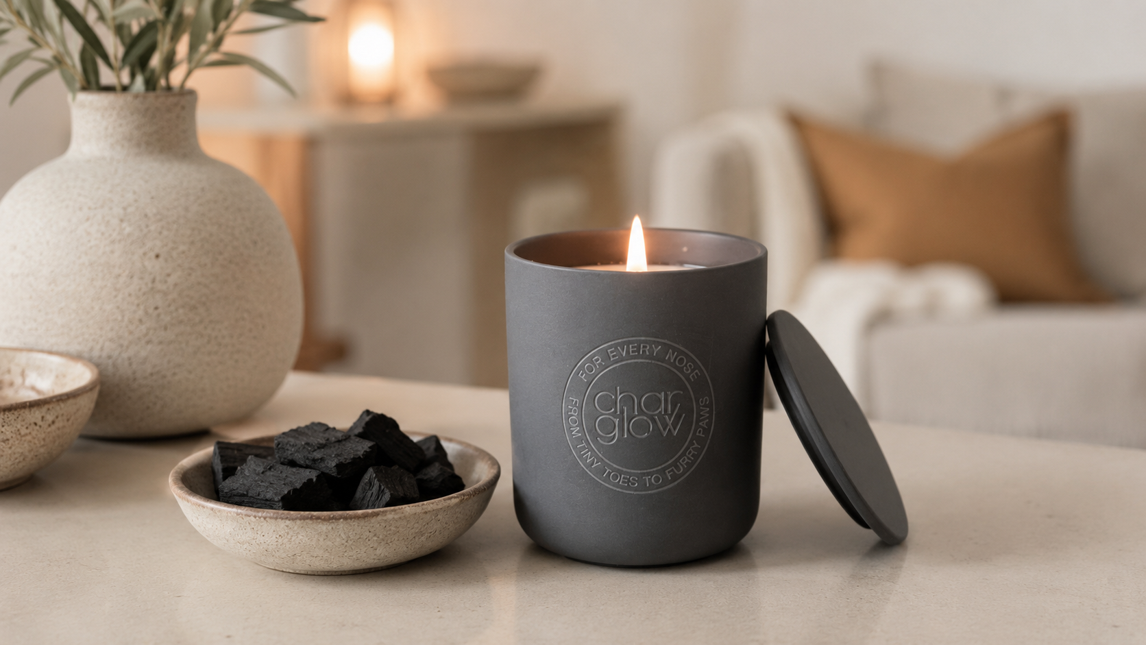 Learn how activated charcoal is used in CharGlow Signature candles and why a charcoal candle is not the same as an activated-carbon air filter.